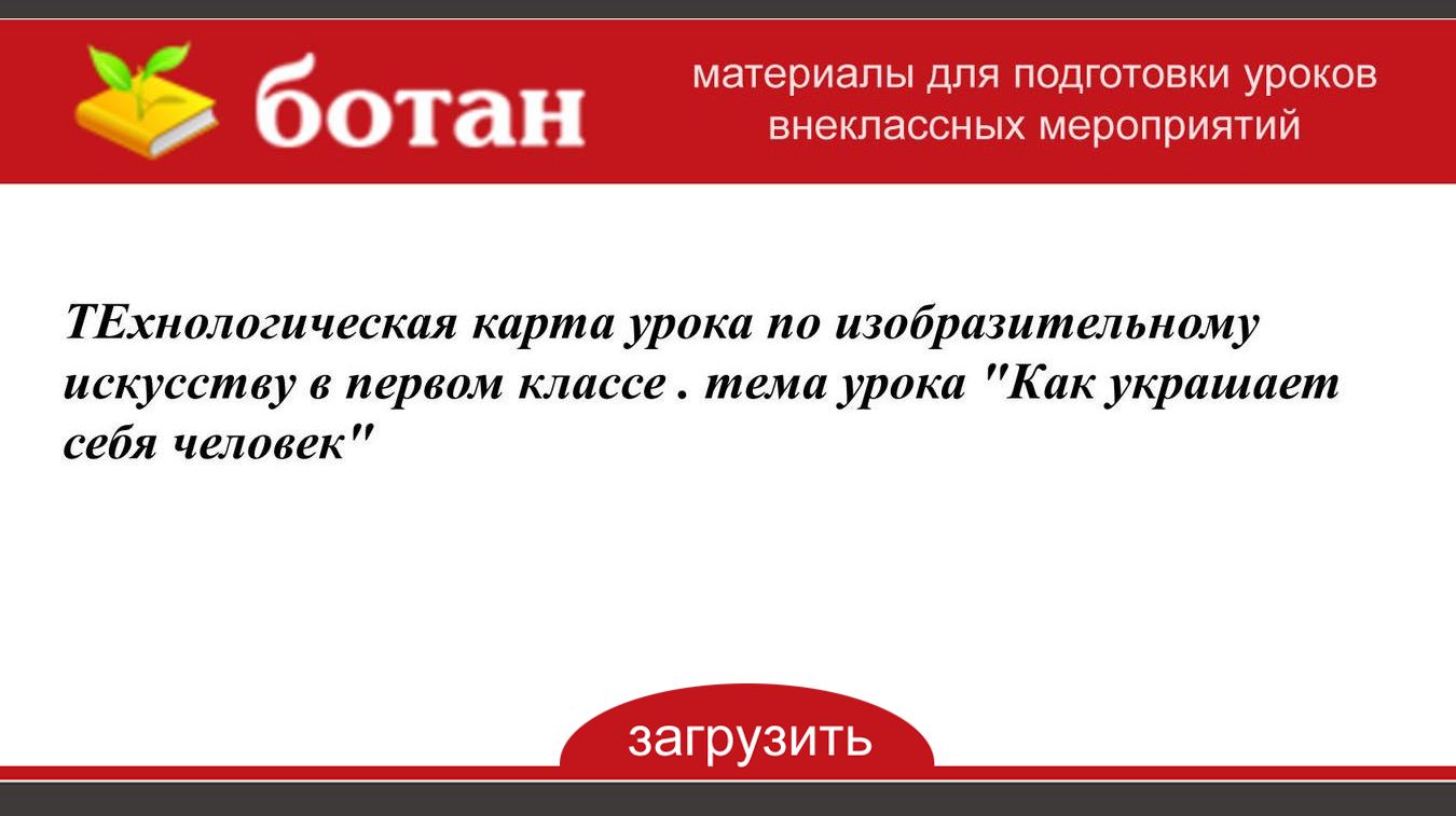 Как украшает себя человек изо 1 класс презентация школа россии