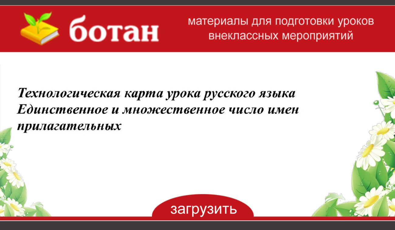 Число имен существительных 3 класс технологическая карта