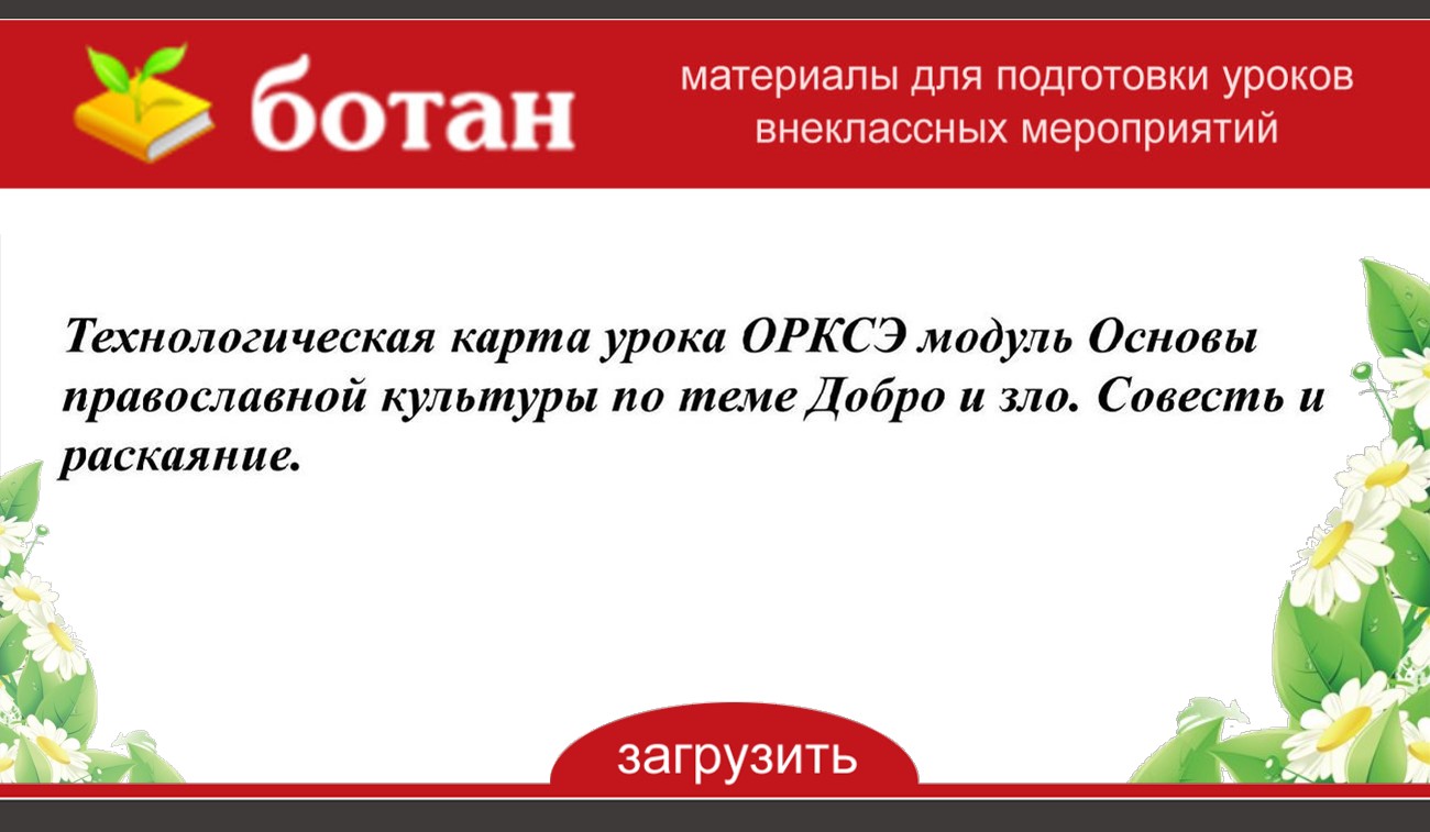 Технологическая карта урока орксэ 4 класс по фгос