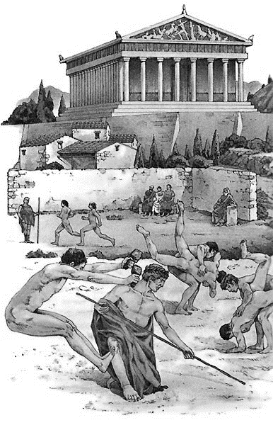 Конспект урока 11 класс (девушки) Физическое воспитание в Древней Греции