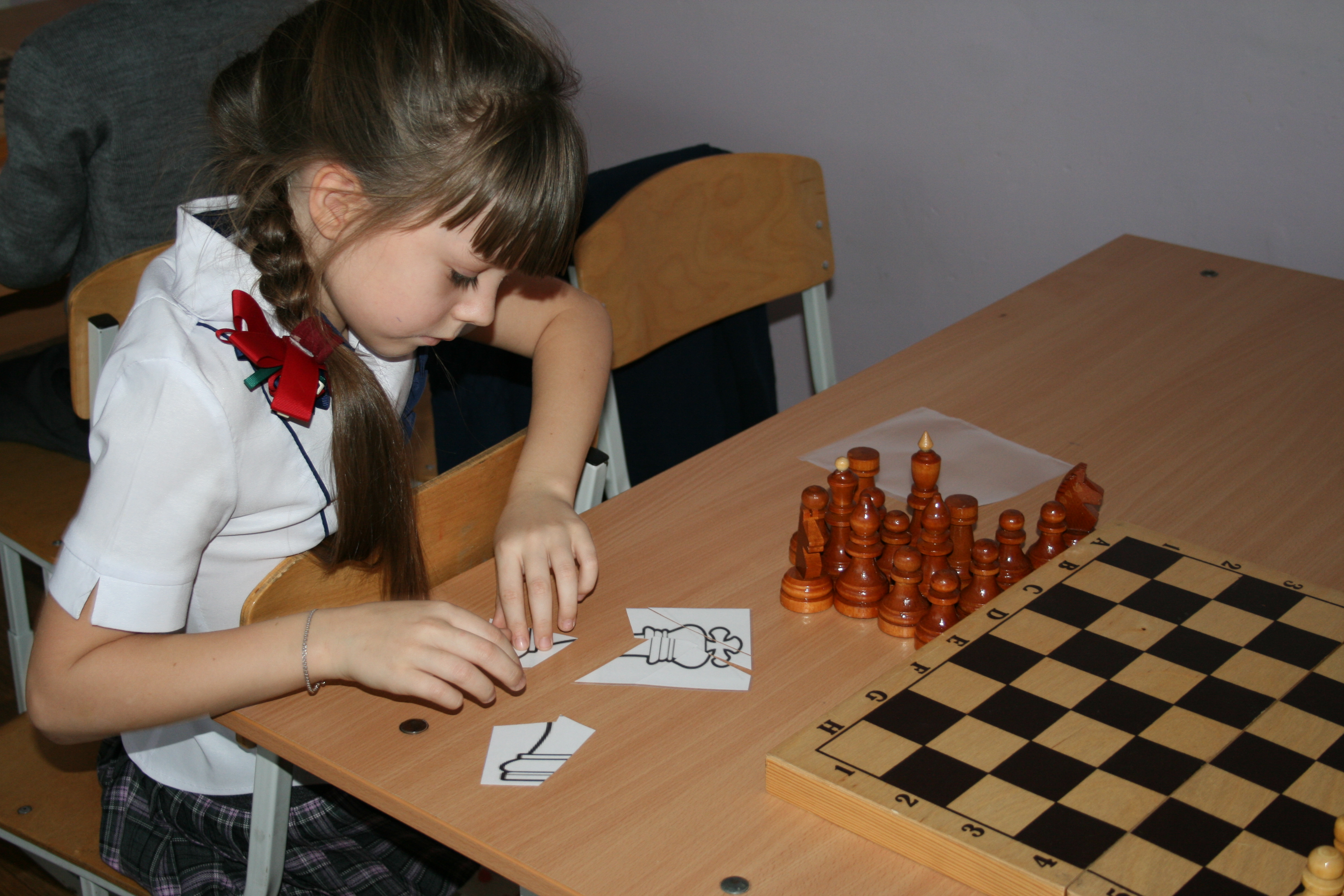 Разработка открытого урока по шахматам.