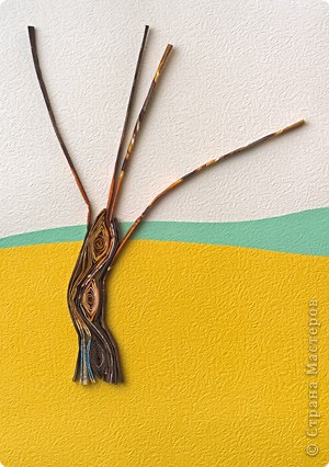 Конспект урока по изобразительному искусству на тему Квиллинг «Сказочное дерево» ( 4 класс)