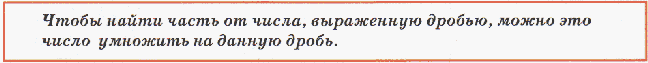 5 класс Задачи на дроби (памятка ученику)