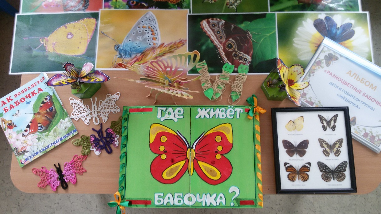 Конспект проекта в средней группе Где живет бабочка?