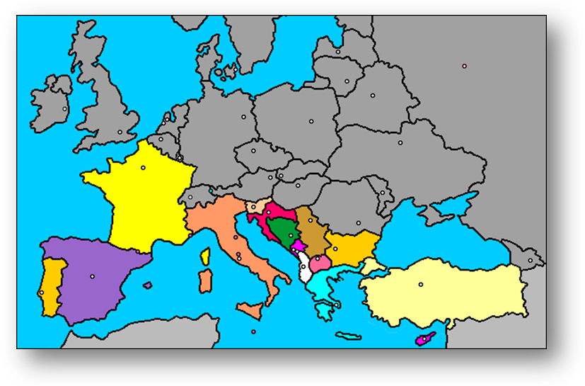 Восточной европы а также. Страны Юго Востока Европы. Юго Восточная Европа карта со странами. Южная Европа. Восточная Европа образы.