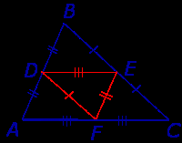 Конспект урока по теме: Средняя линия треугольника