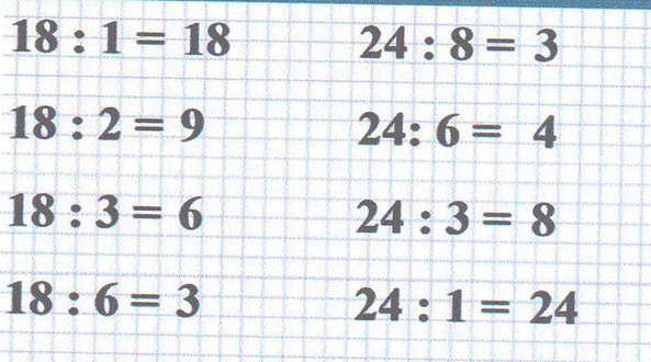 Тема. Таблица умножения и деления на 6 и 7. Взаимосвязь между компонентами и результатами деления
