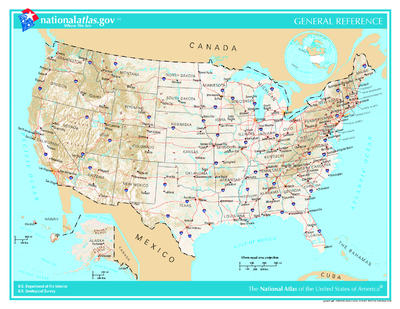 Конспект по географии на тему США