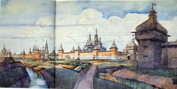 Урок изобразительного искусства на тему: Города Древней Руси (4 класс)