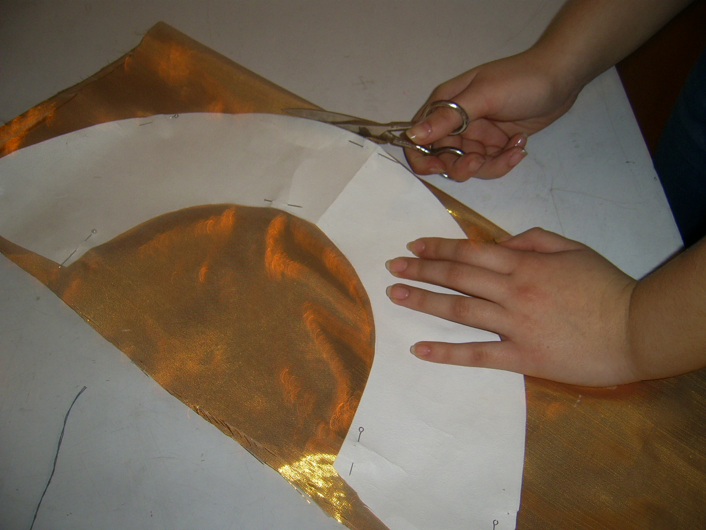 Творческий проект ученицы 10 класса Изготовление накладного воротника