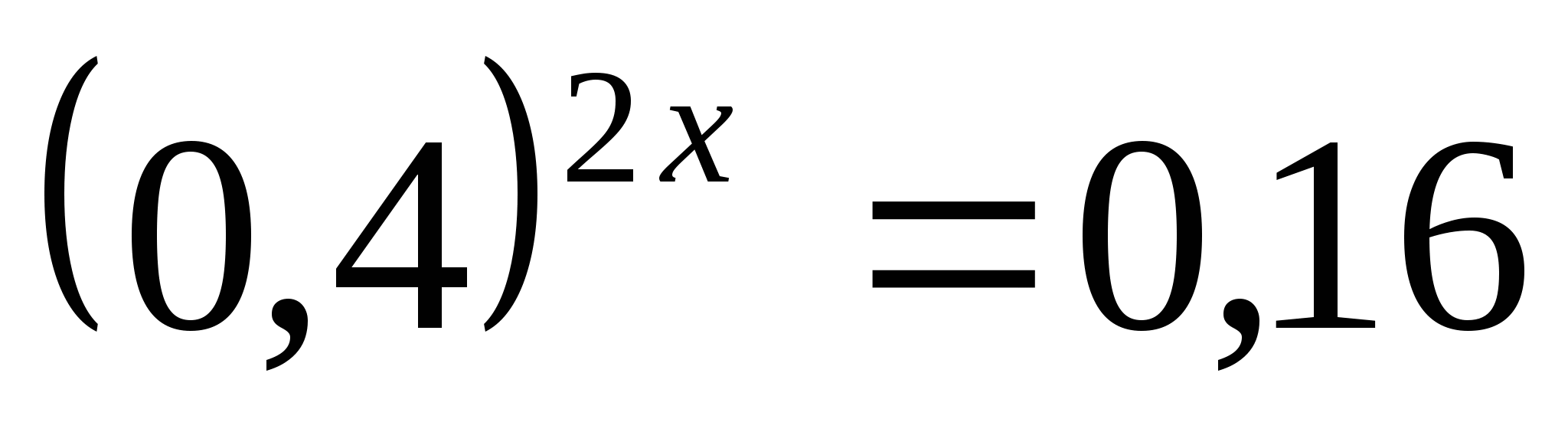 Урок по теме Решение показательных уравнений и неравенств