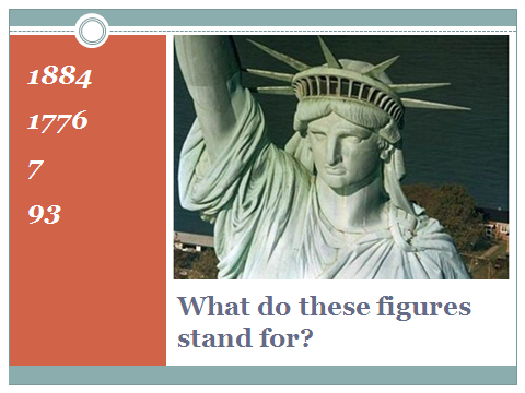 Открытый урок по английскому языку в 11 классе The Statue of Liberty