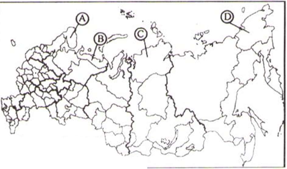 Экономические районы России контурная карта. Контурная карта России с экономическими районами для печати.
