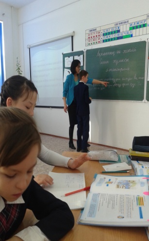 Открытый урок по казахскому языку на тему Құстар (4 класс)