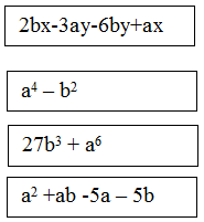 Конспект урока по алгебре 7 класс: Разложение многочлена на множители