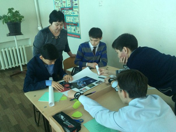 Планирование урока казахского языка “Қазақ ғарышкерлері ”