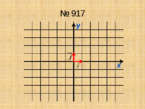 Конспект урока алгебры Координаты вектора (9 класс)