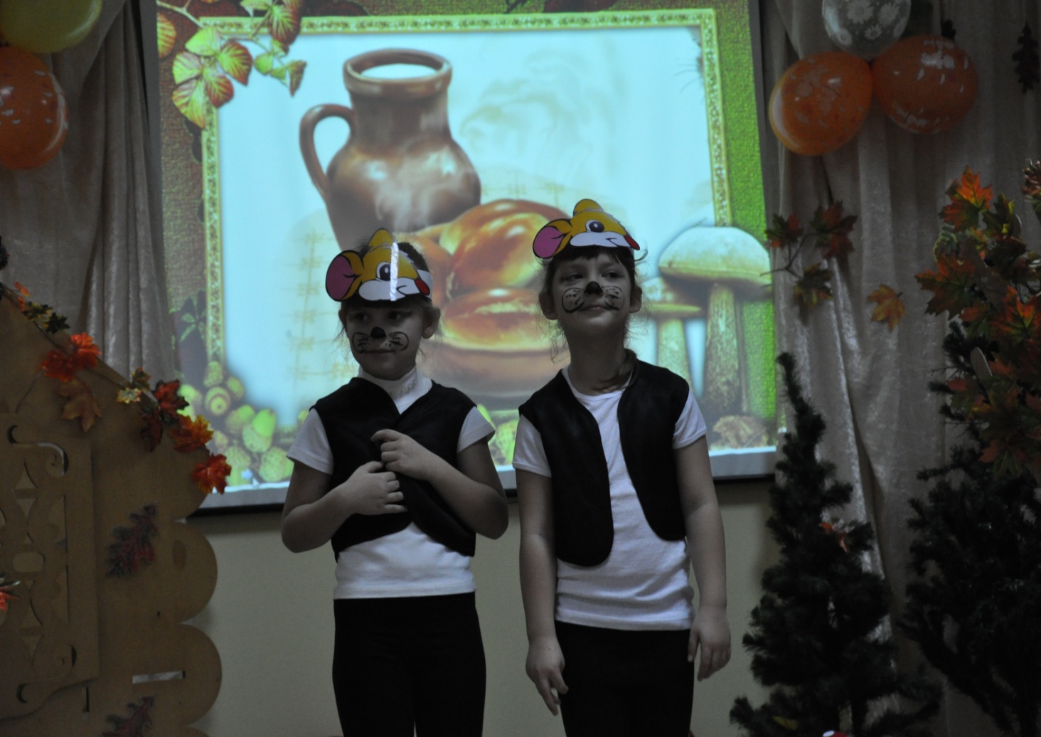 Театрализованая деятельность детей подготовительной группы Осенний колосок