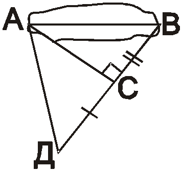 Урок.Признаки равенства треугольников.7 класс