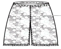Конспект по технологии на тему Пошив пижамы. Обработка нижних срезов брюк. (7 класс)