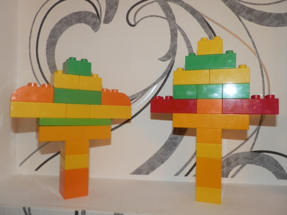 Конспект непосредственно-образовательной деятельности по LEGO-конструированию в средней группе «Деревья в осеннем лесу»