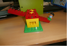 Конструкт организации конструктивной деятельности с использованием набора Первые механизмы от Lego Еducation