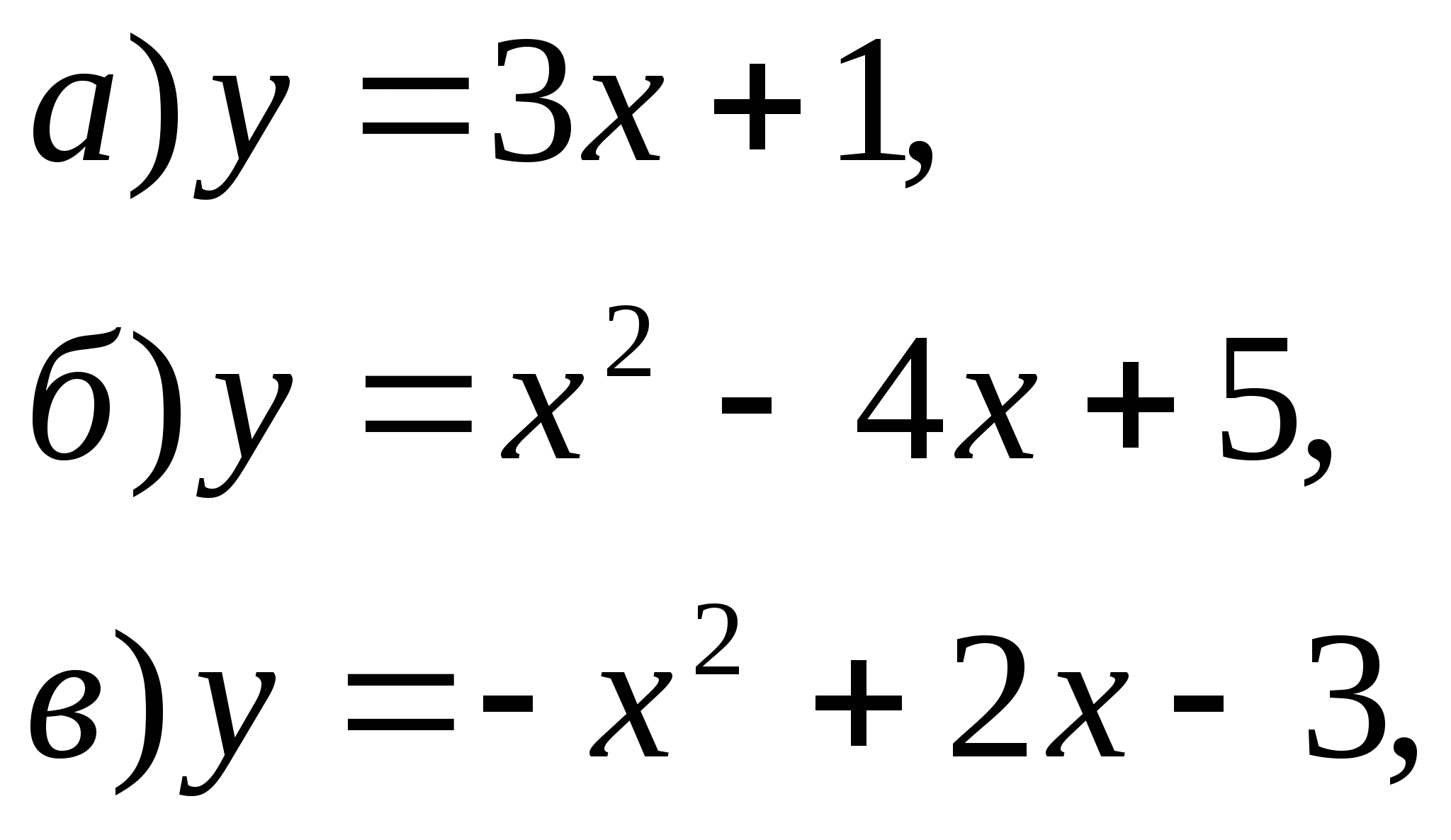Конспект урока по алгебре
