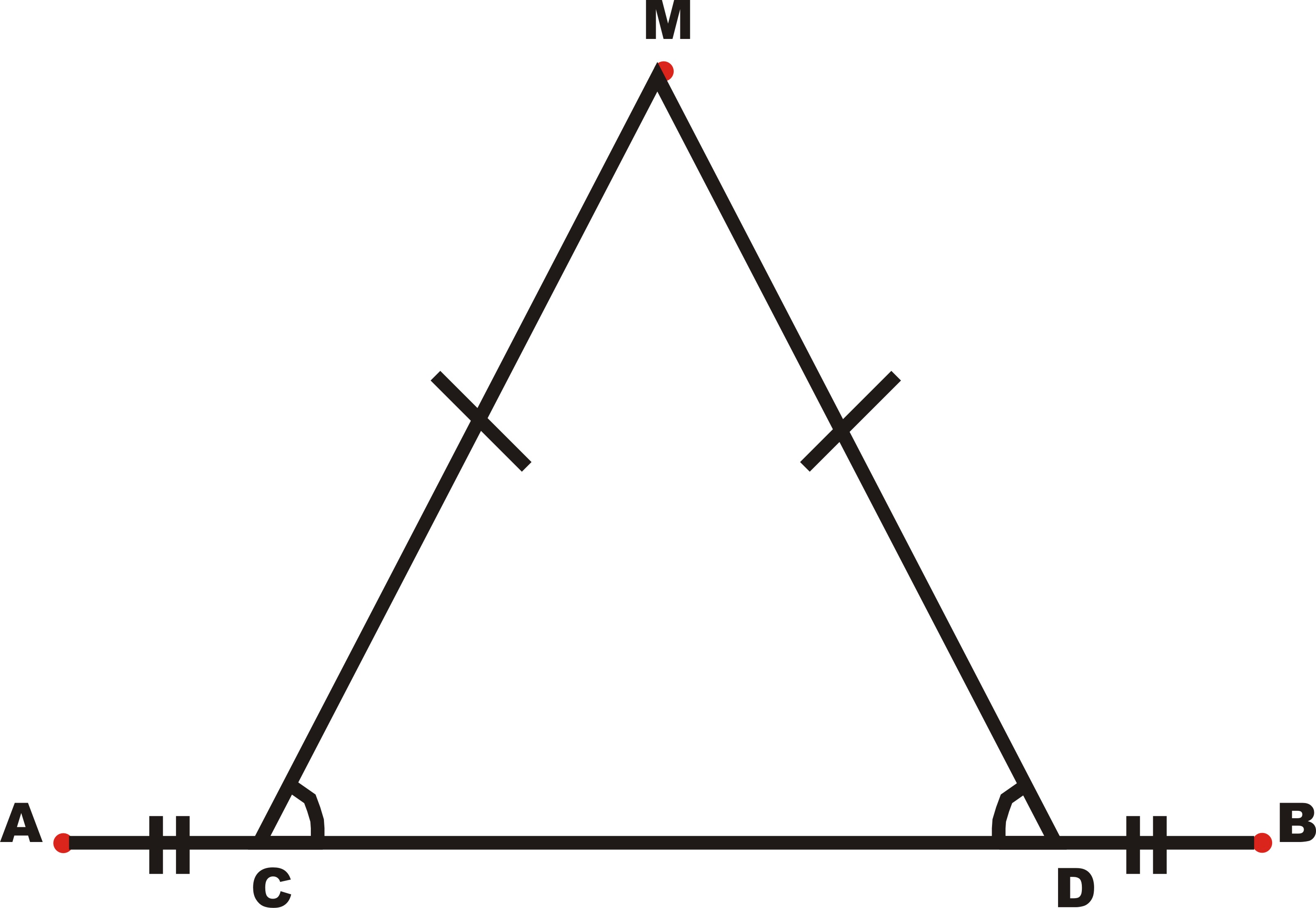 Конспект урока геометрии в 7 классе Первый признак равенства треугольников