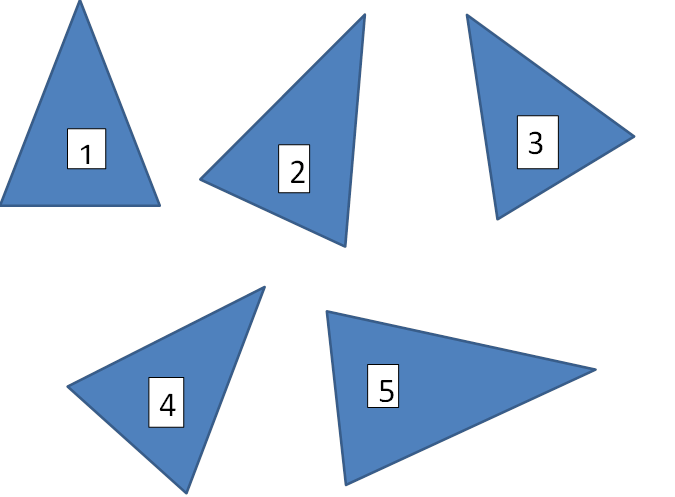 Урок 7 класс. Тема «Первый признак равенства треугольников»