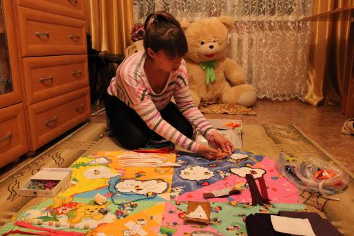 Творческий проект Детский развивающий коврик