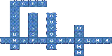 Поурочный план по биологии: Селекция растений и животных