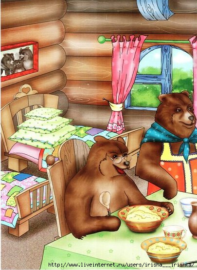 Дидактическая игра Три медведя
