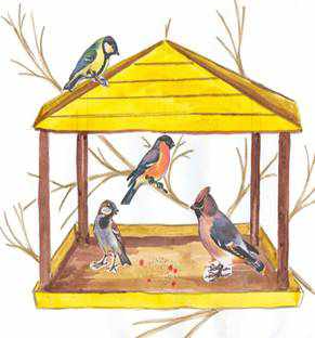 Сборник стихов о зимующих птицах