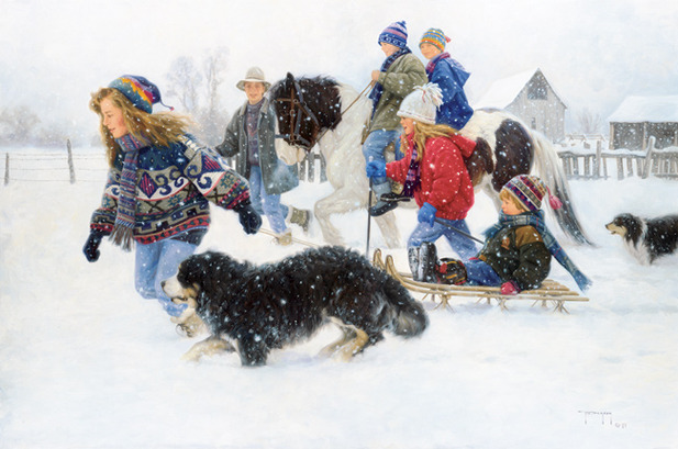 Картинки Зима для средней группы