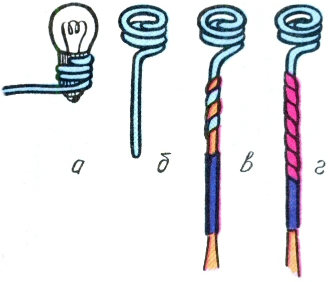 Последовательное соединение элементов электрической цепи