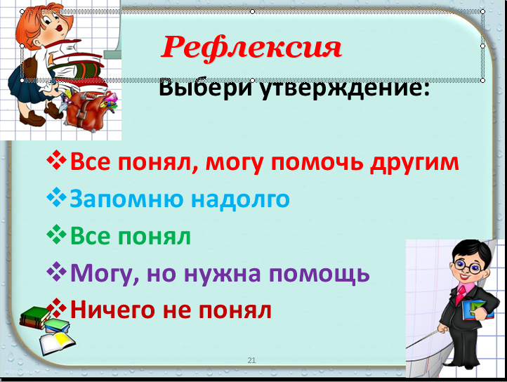 Конспект урока Представление дробей на координатном луче