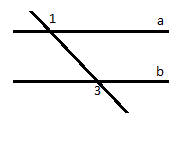 Тест по геометрии на тему «Параллельные прямые». Вариант I