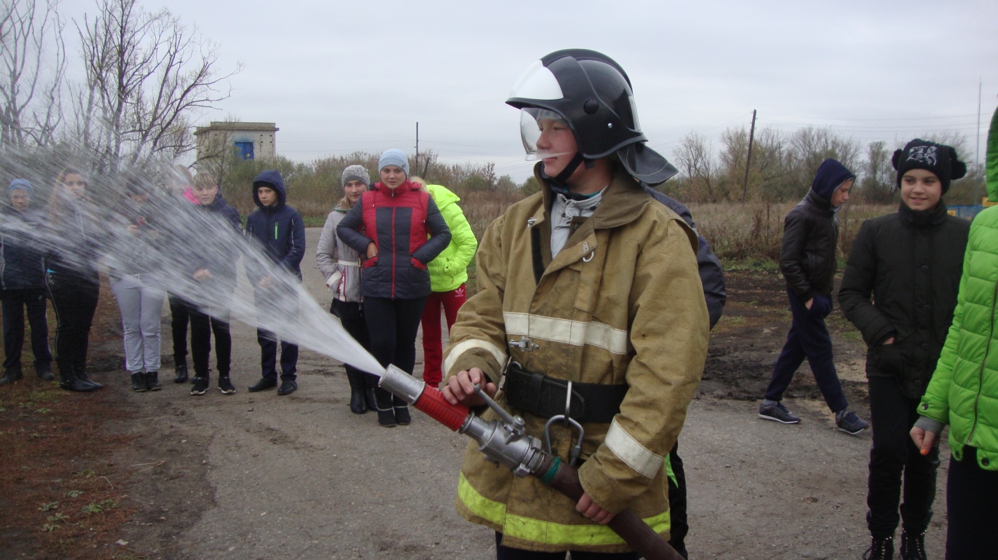 Открытый урок по ОБЖ Пожарная безопасность