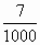 Конспект урока Десятичная запись дробных чисел
