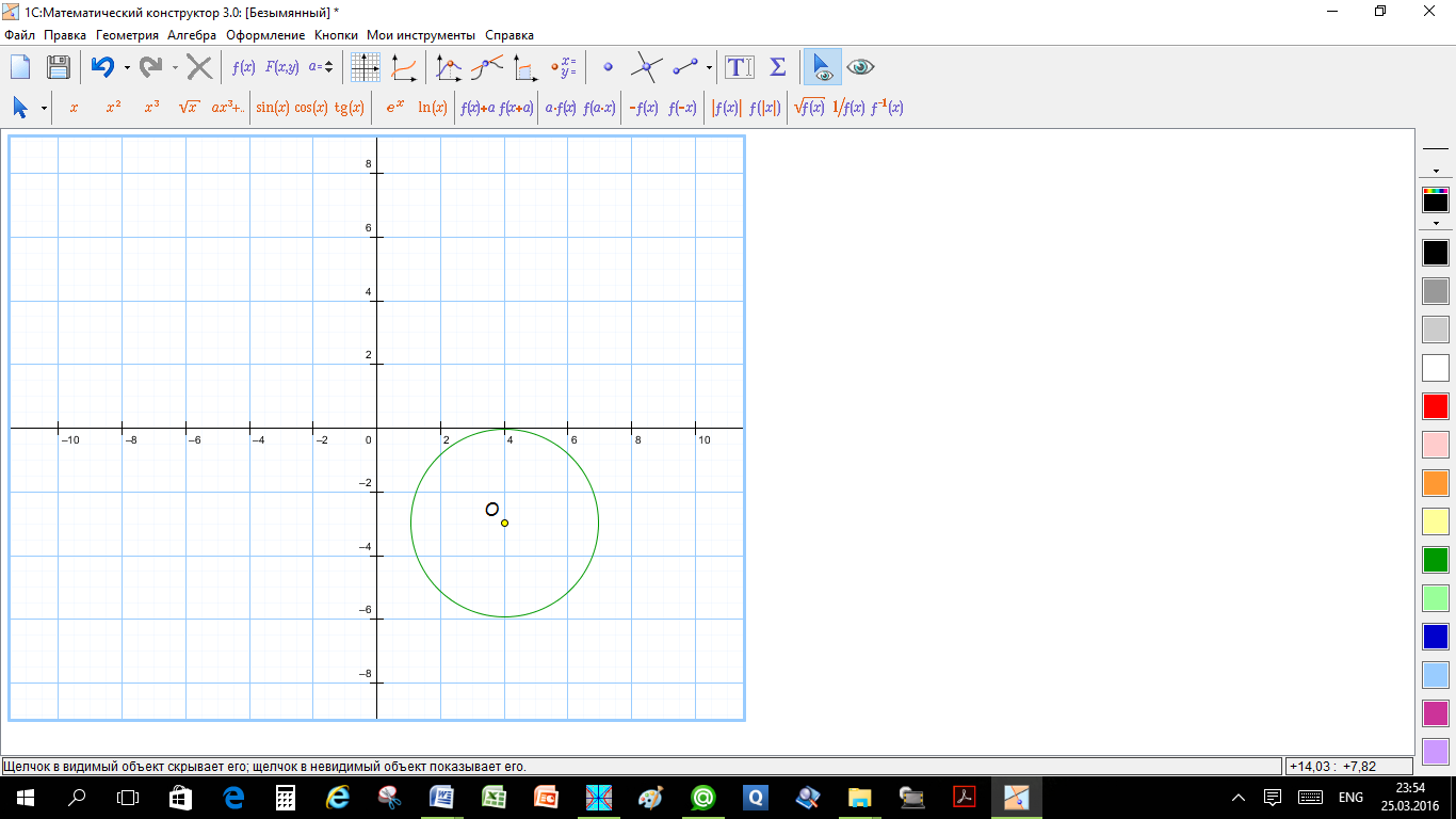 Тематические материалы для подготовки к уроку математики на тему Место точек на координатной плоскоксти
