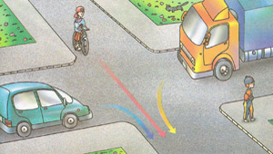 Интеллектуально-творческая игра Крестики-нолики по правилам дорожного движения