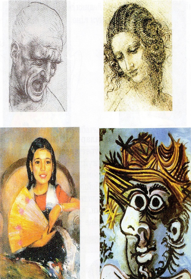 Сабақтың тақырыбы: Суретшілер портреттеріндегі мимика.