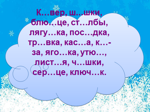 Урок русского языка в 3 классе на тему «Имя существительное
