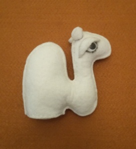 «Самостоятельная работа по изготовлению сувенирной игрушки «Верблюжонок» на уроках».