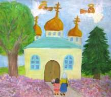 Конспект комплексной образовательной деятельности по духовно - нравственному и художественно - творческому воспитанию на тему: «Православный храм»