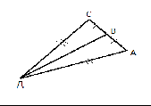 Урок геометрии на тему Равнобедренный треугольник и его свойства (7 класс)