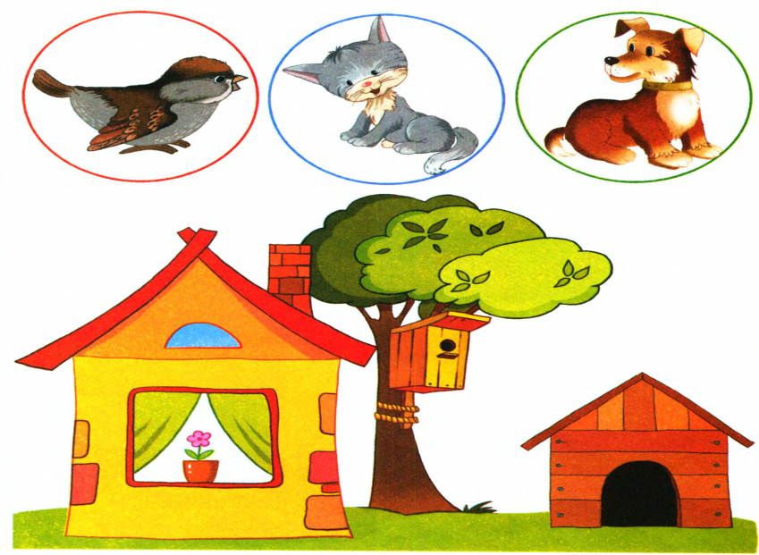 Технологическая карта организованной учебной деятельности Цветной заборчик для домашних животных.