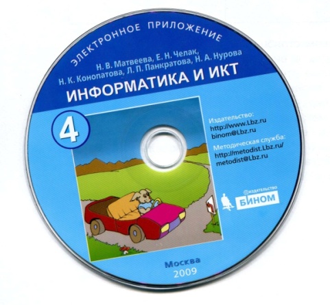 Рабочая программа по информатике для 4 класса на основе авторской программы Н.В.Матвеевой