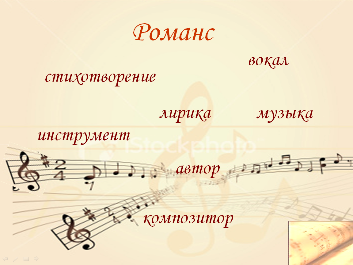 Конспект урока по музыке «Романтика романса»