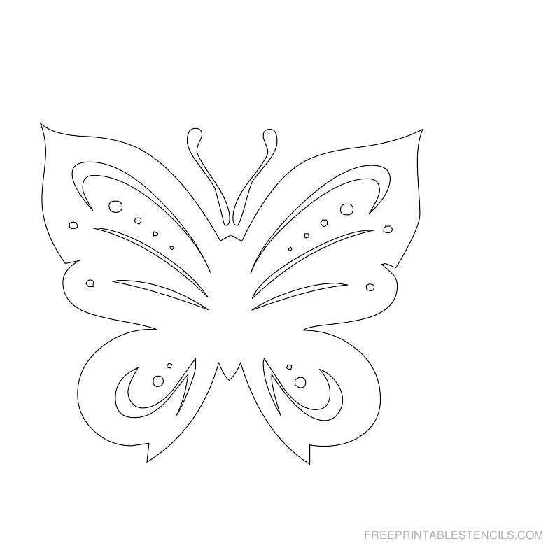 Шаблоны бабочки - для художественного труда